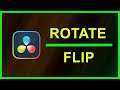How to rotate / flip a video in DaVinci Resolve 17 - Tutorial