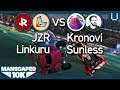 Manscaped 10K | ep.6 | JZR & Linkuru vs Kronovi & SunlessKhan | Rocket League 2v2 Tournament