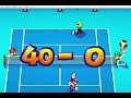 Mario Tennis Power Tour - Mario vs Luigi