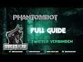 Rudel Know-How: Phantombot mit Twitter verbinden und twittern wenn du bei Twitch streamst!