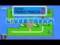SMM2 Stream: Making a World Map, Levels and Playing Online