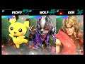 Super Smash Bros Ultimate Amiibo Fights – 11pm Finals Pichu vs Wolf vs Ken