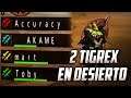 TIerra de los Temblores (2 Tigrex) | 4 Cazadores con Duales | Gameplay Español