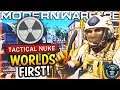 WORLDS FIRST THROWING KNIFE ONLY TACTICAL NUKE IN MODERN WARFARE! (INSANE)