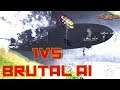 1v5 BRUTAL AI - PACKED DEFENSE? ( Command & Conquer - Yuris Revenge )