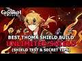 BEST THOMA SHIELD BUILD! UNLIMITED SHIELD! - GENSHIN IMPACT #197