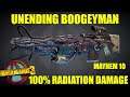 BL3 - LVL 72 - Unending Boogeyman - 100% Radiation Damage - Mayhem 10