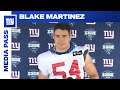 Blake Martinez on Potential of Giants Defense | New York Giants