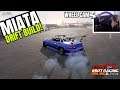 CarX Drift Racing PS4: Mazda MX-5(MIATA) DRIFT BUILD! | Logitech G29 (GoPro)
