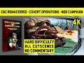 Command & Conquer Remastered 4K - Covert Operations Nod Campaign - Hard Difficulty - All Cutscenes