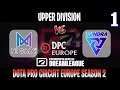 DreamLeague S15 DPC EU | Nigma vs Tundra Game 1 | Bo3 | Upper Division | DOTA 2 LIVE