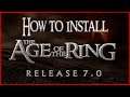 How to install Age of the ring mod For Rise of the Witch-king Patch 2.02 V8.0.1 & And play online.