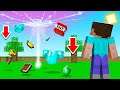 Minecraft BUT ALL ITEMS Are FALLING FROM THE SKY! (lucky & unlucky)