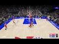 NBA2K22 -Philadelphia 76ers Franchise - Reg Season Gm 6 of 82 vs Atlanta Hawks Full Simulation HOF