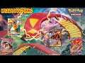Pokemon Trading Card Game (PTCGO) - Having Fun With My Own Fire Type Deck - Expanded Ranked Gameplay