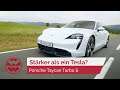 Porsche Taycan Turbo S stärker als ein Tesla? - just drive | Welt der Wunder