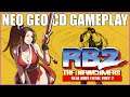 Real Bout Fatal Fury 2: The Newcomers - Neo Geo CD Gameplay - Mai Shiranui - Story Mode - 720P