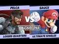 Smashadelphia 2019 SSBU - S | Pelca (Snake) Vs. SAUCE (Mario) Smash Ultimate Tournament L. Quarters