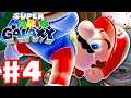 Super Mario Galaxy - Gameplay Walkthrough Part 4 - Battlerock Galaxy! (Super Mario 3D All Stars)