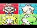 Super Mario Party Superstars Minigame Battle - Mario vs Peach vs Yoshi vs Rosalina (Master CPU)