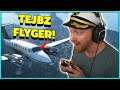 TEJBZ FLYGER HEM TILL BODEN! | Microsoft Flight Simulator På Svenska