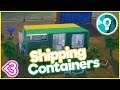 ♻️ TWIN SHIPPING CONTAINERS // Eco Lifestyles Build ♻️ (Let's Build in the Sims 4)