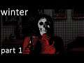 Winter is beautiful interactive fiction staring a skull-faced girl - Part 1/2 - Dangan Barrage -