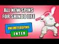 [100 SPIN CODE] All New Codes For *NEW SPINS* Working Codes In Shindo Life | Shindo Life Codes