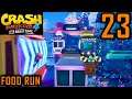 Crash Bandicoot 4 Blind Playthrough Part 23 - Food Run Level (Snaxx Dimension)