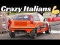 Crazy Italians! Drag Racing 600+ Hp Fiat Punto & Uno Turbo, Lancia Delta Integrale, Alfa 75 & More!
