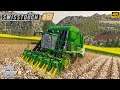 Cultivating. Sowing 6.8ha of Various Grass. Harvesting Cotton ⭐ Swisstouch #69 ⭐ FS19 4K Timelapse