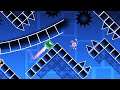 Curved Layout l "Checky" by KJackpot (Layout) l Geometry dash 2.11