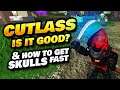 Cutlass Sword Review + How to Get Skulls Fast in Roblox Islands