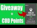 GIVEAWAY! XBOX GamePass Ultimate 3 month code plus COD Points.