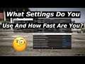 How Fast Are You In GTA Online.. And What Settings Do You Use?