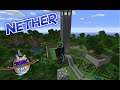 I Went To The Nether!! Building the Wall Cosmic SMP S1 E2