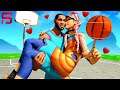 LEBRON JAMES FALLS IN LOVE with his CHEERLEADER... Fortnite