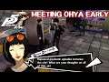 Meeting Ohya early at the train station - Persona 5 Royal