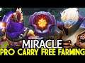 MIRACLE [Anti Mage] Monster Carry Free Farming VS Invoker Master 7.26 Dota 2