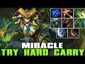 MIRACLE [Medusa] Try Hard Carry | Best Pro MMR - Dota 2