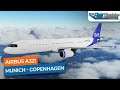 [MSFS] Munich to Copenhagen Kastrup - Airbus A321 SAS｜Drawyah