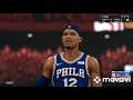 NBA 2k21 PS4 Atlanta Hawks vs Philadelphie 76ers NBA Playoffs East First Round Game 6