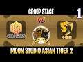 OB Neon vs 496 Gaming Game 1 | Bo2 | Group Stage Moon Studio Asian Tigers 2