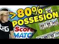 🤯🤯OVER 80% POSSESION in SCORE MATCH using VOLLEYBALL with THUNDER!?