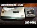 Seasonic PRIME TX-650 Titanium Power Supply Unboxing
