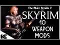 Skyrim Special Edition: ▶️10 MUST HAVE CONSOLE WEAPON MODS◀️
