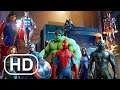 Spider-Man Meets The Avengers For First Time Scene 4K ULTRA HD - Marvel Cinematic