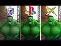 The Incredible Hulk Ultimate Destruction (2005) Gamecube vs PS2 vs XBOX (Which One is Better?)