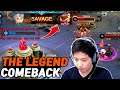 (Warning) The Best Ling Savage Epic Comeback - To be Mythic Glory Ep.9  | Mobile Legends