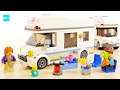 レゴ シティ ホリデーキャンピングカー 60283  ／ LEGO City Holiday Camper Van Speed Build & Review
